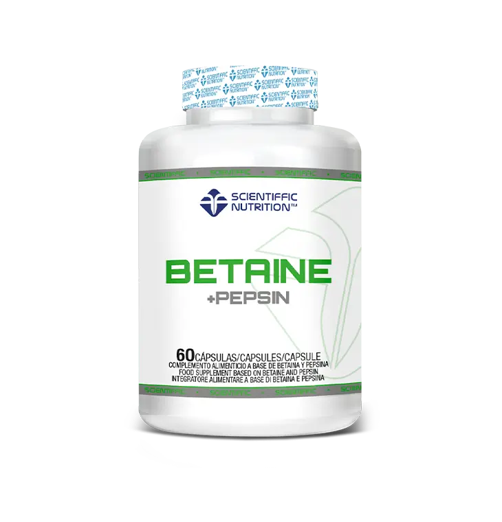 Scientiffic Nutrition Betain +Pepsin, 60 Kapseln