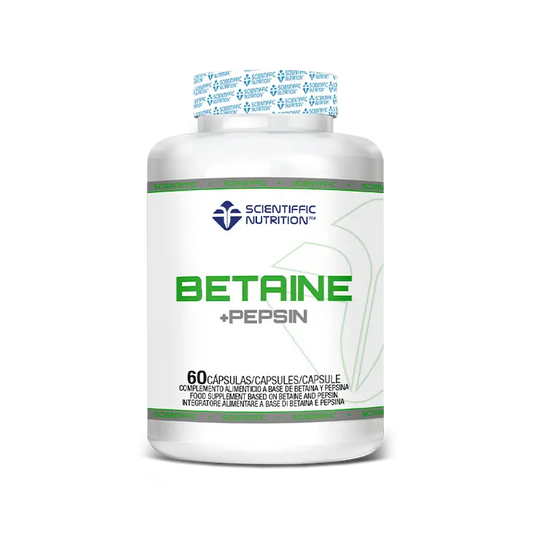 Scientiffic Nutrition Betain +Pepsin, 60 Kapseln