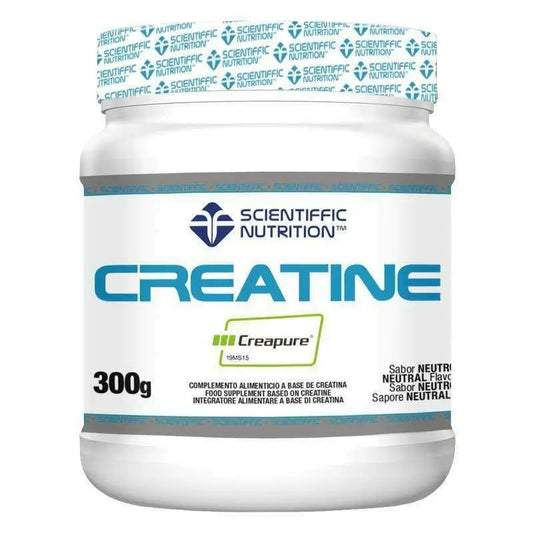 Scientiffic Nutrition Kreatin 100% Creapure, Kreatin-Monohydrat-Pulver, 300 Gramm