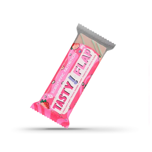 Scientiffic Nutrition Lecker! Flap Choco Ruby - Rote Früchte , 60 Gramm