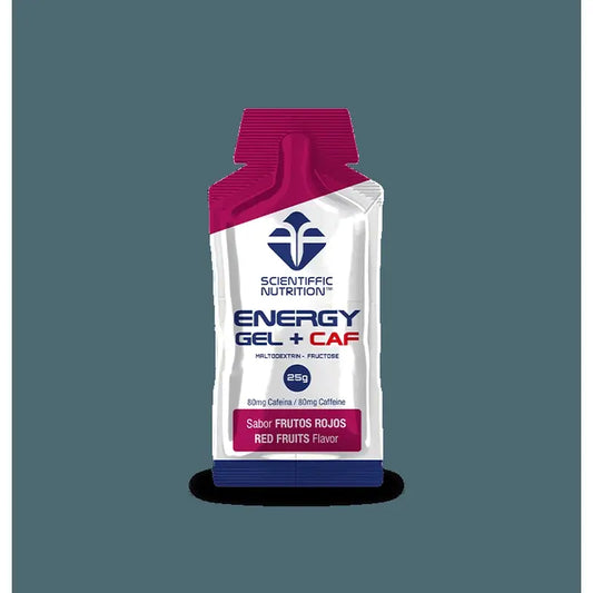 Scientiffic Nutrition Energy Gel +Caf Rote Früchte , 25 Gramm