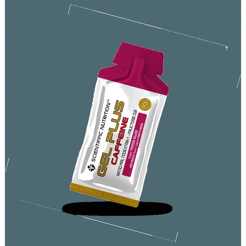 Scientiffic Nutrition Gel+ Rote Früchte , 70 Gramm
