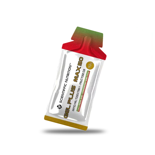 Scientiffic Nutrition Gel Plus Max 50 - Erdbeere Kiwi , 70 Gramm
