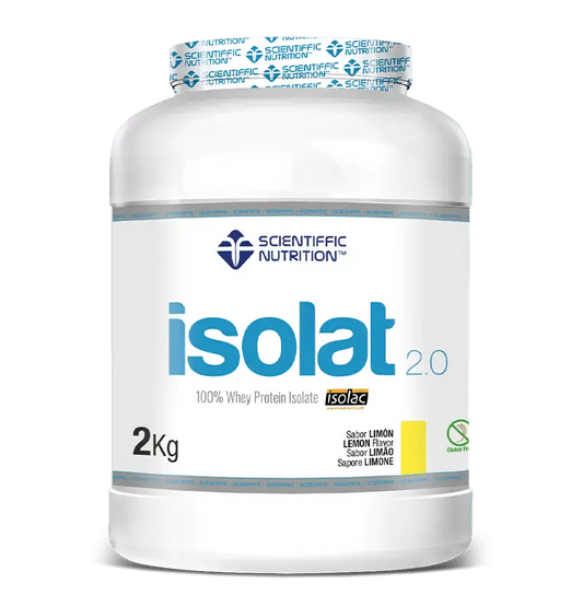Scientiffic Nutrition Isolat 2.0 Zitrone, 2 kg