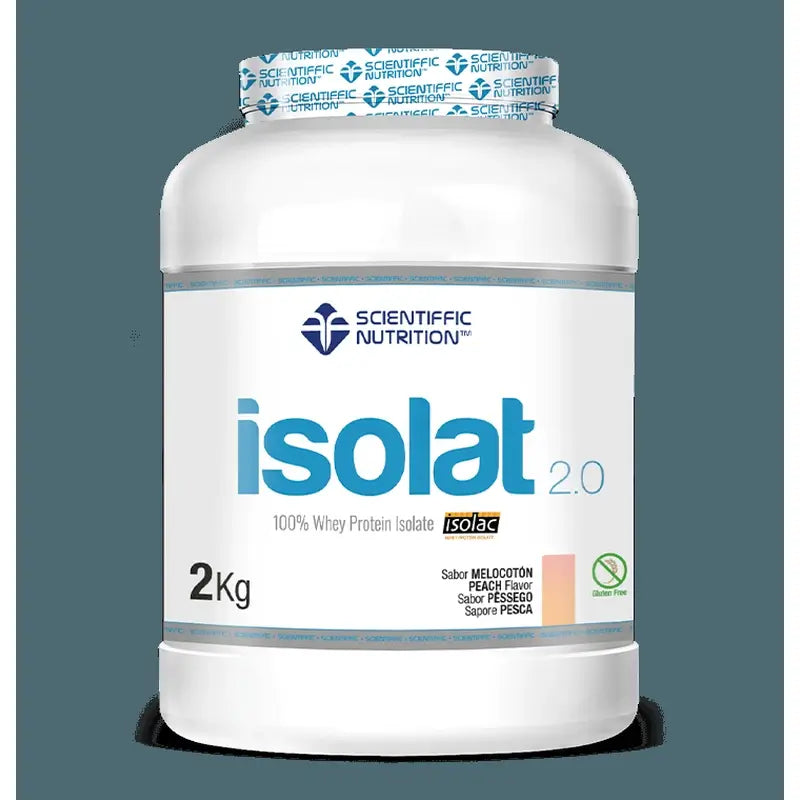 Scientiffic Nutrition Isolat 2.0 Pfirsich, 2000 Gramm