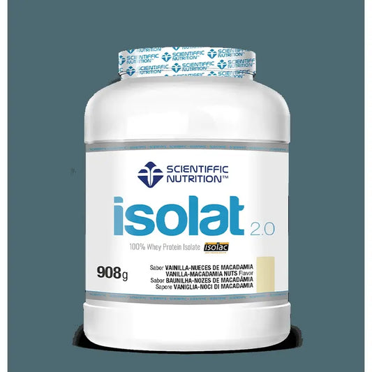 Scientiffic Nutrition Isolat 2.0 Vanille Macadamia-Nüsse , 908 Gramm