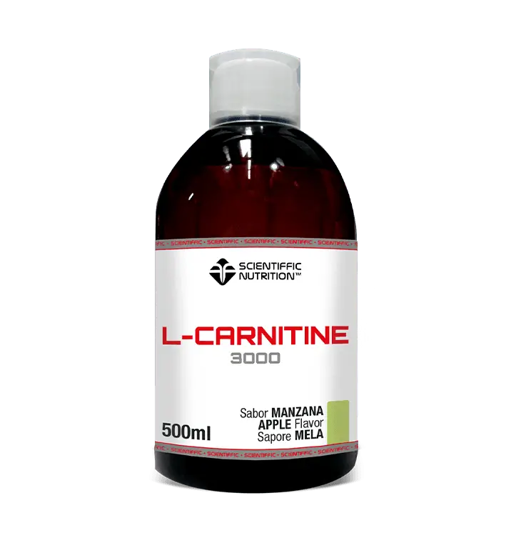 Scientiffic Nutrition L-Carnitin Flüssigkeit Apfel 3, 500 ml