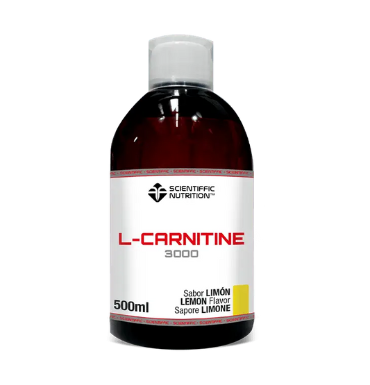 Scientiffic Nutrition L-Carnitin Flüssig L-Carnitin Ml Zitrone 3, 500 ml