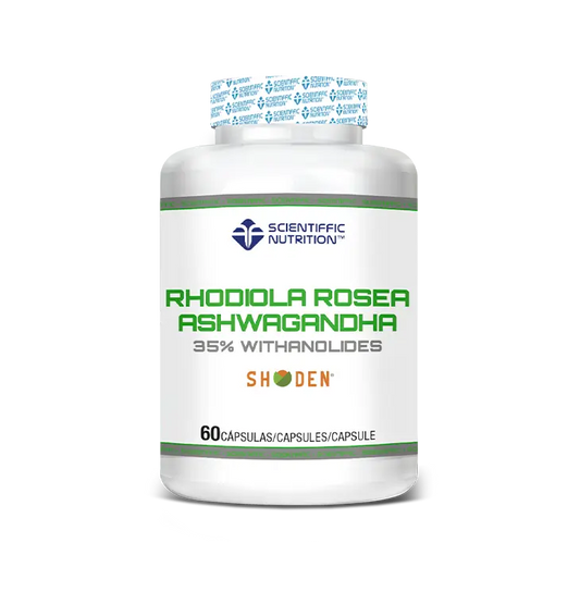 Scientiffic Nutrition Rhodiola Rosea + Ashwaandha, 60 Kapseln