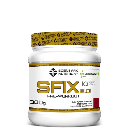Scientiffic Nutrition Sfix 2.0 Pre-Workout Fruchtpunsch, 300 g