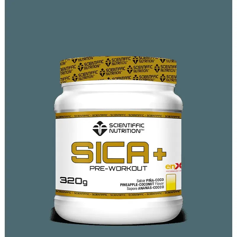 Scientiffic Nutrition Sica+ Preworkout Ananas-Kokosnuss , 320 Gramm