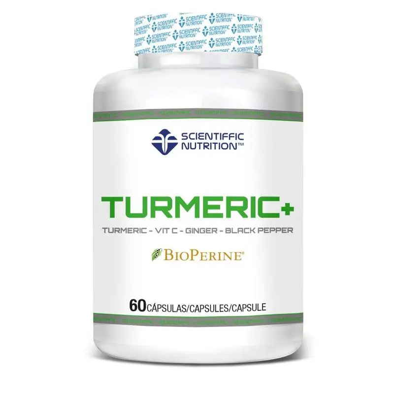 Scientiffic Nutrition Kurkuma+ mit Bioperin® , 60 Einheiten