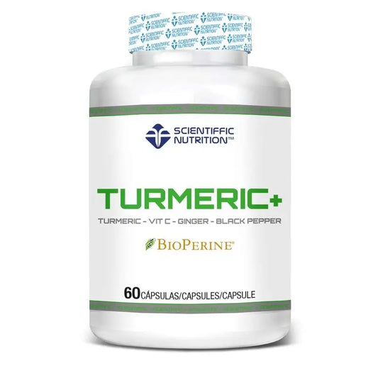 Scientiffic Nutrition Kurkuma+ mit Bioperin® , 60 Einheiten