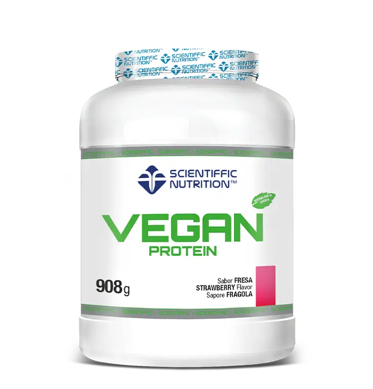 Scientiffic Nutrition Vean Protein Erdbeere - Sahne, 908 g