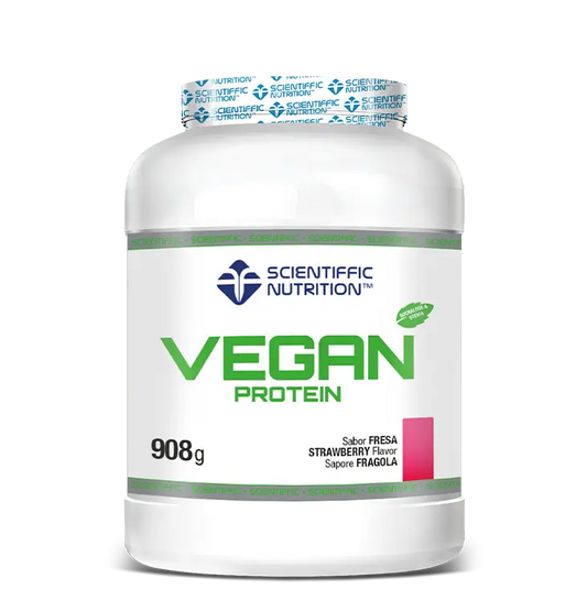 Scientiffic Nutrition Vean Protein Erdbeere - Sahne, 908 g