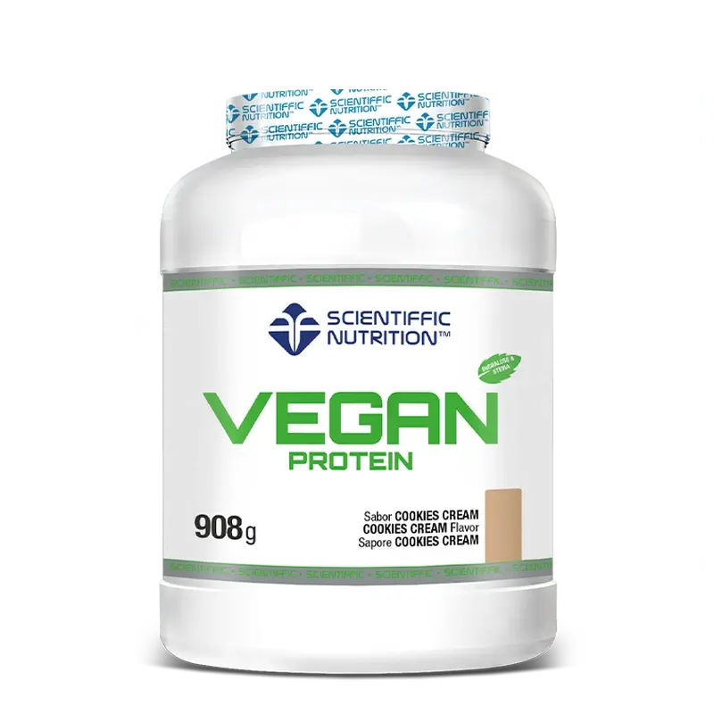 Scientiffic Nutrition Veganes Protein 908G Kekse, 908 Gramm