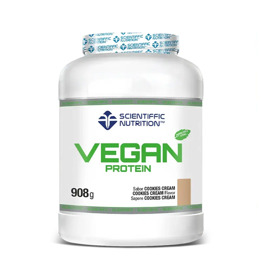 Scientiffic Nutrition Veganes Protein 908G Kekse, 908 Gramm