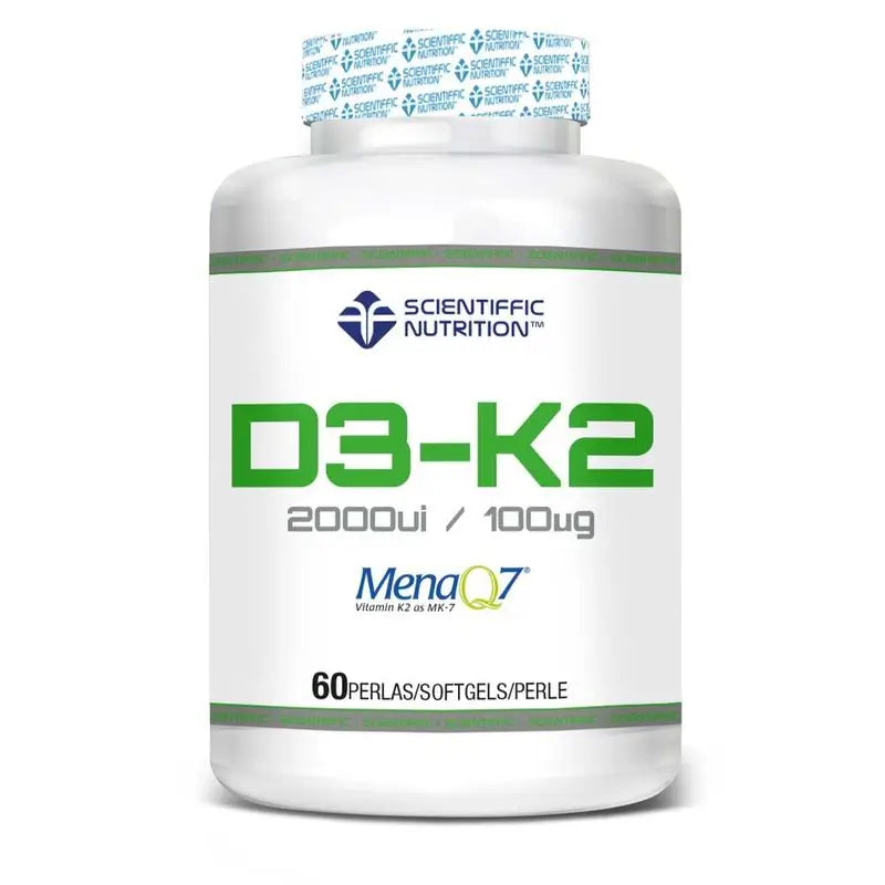 Scientiffic Nutrition Vitamin D3 & K2 , 60 Einheiten