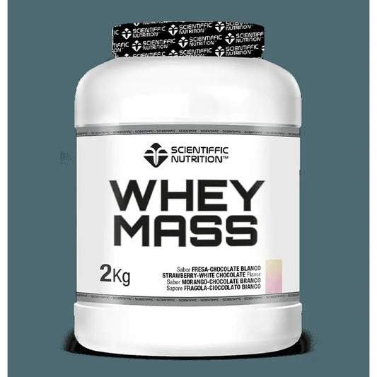 Scientiffic Nutrition Molkenmasse Erdbeere Weiße Schokolade, 2000 Gramm
