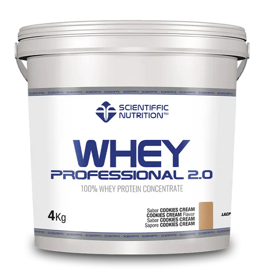 Scientiffic Nutrition Whey Professional 2.0 Kekse, 4 kg