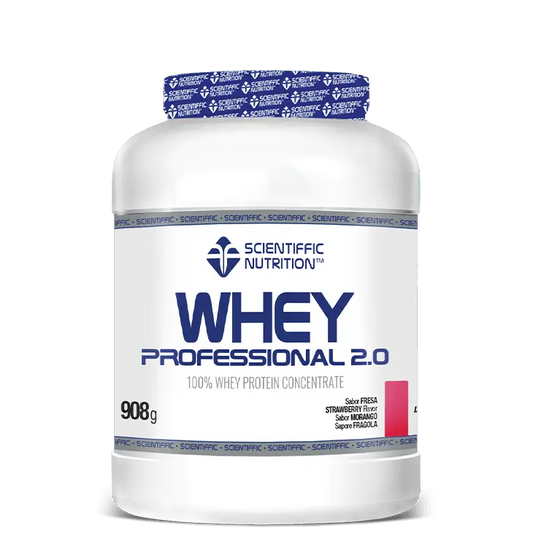 Scientiffic Nutrition Whey Professional 2.0 Erdbeere, 908 g