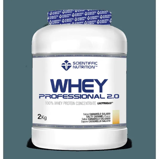 Scientiffic Nutrition Whey Professional 2.0 Gesalzenes Karamell, 2000 Gramm