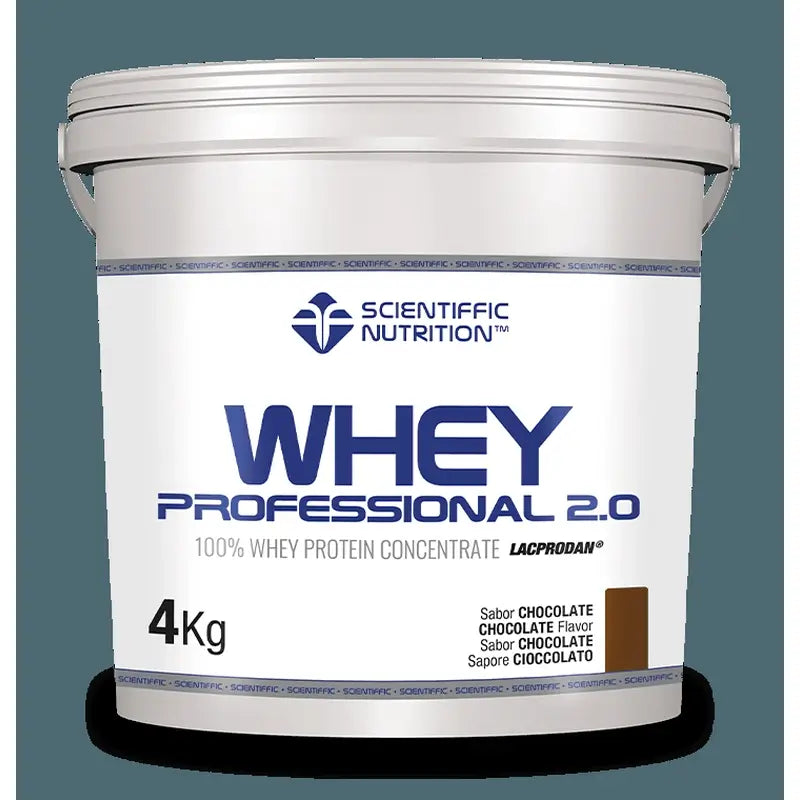 Scientiffic Nutrition Whey Professional 2.0 Schokolade, 4000 Gramm