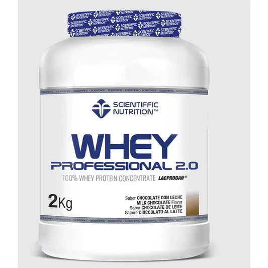 Scientiffic Nutrition Whey Professional 2.0 Milchschokolade, 2000 Gramm