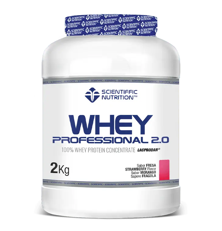 Scientiffic Nutrition Whey Professional 2.0 Erdbeere 2 kg