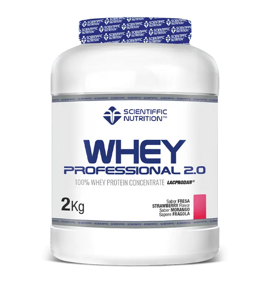 Scientiffic Nutrition Whey Professional 2.0 Erdbeere 2 kg