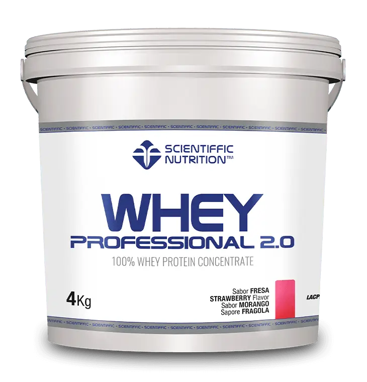 Scientiffic Nutrition Whey Professional 2.0 Erdbeere, 4 kg