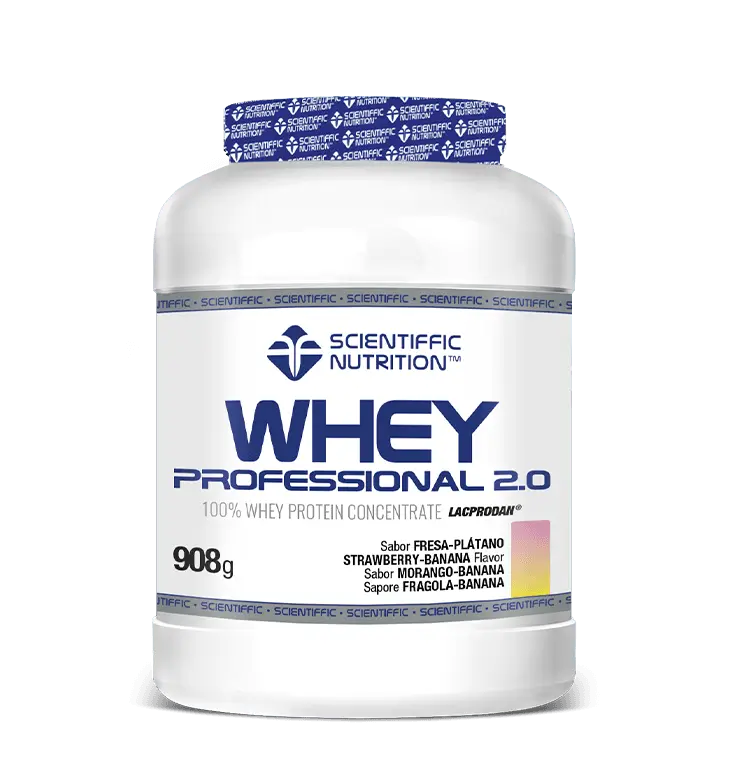 Scientiffic Nutrition Whey Professional 2.0 Erdbeere-Banane, 908 g
