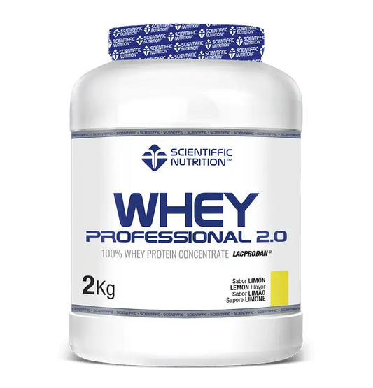 Scientiffic Nutrition Whey Professional 2.0 Zitrone, 2 kg