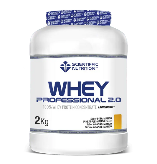 Scientiffic Nutrition Whey Professional 2.0 Ananas Hand, 2 kg