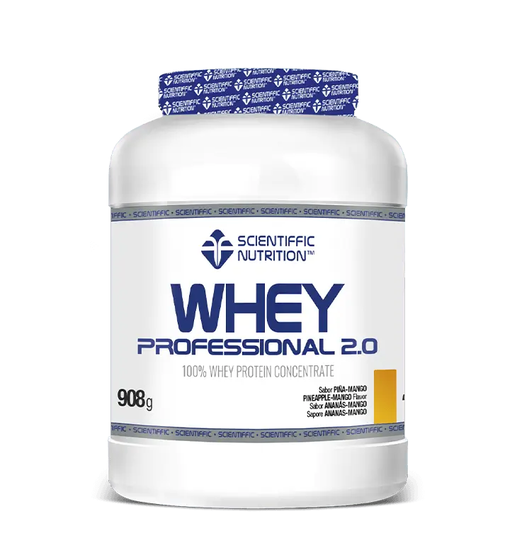 Scientiffic Nutrition Whey Professional 2.0 Ananas-Hand, 908g
