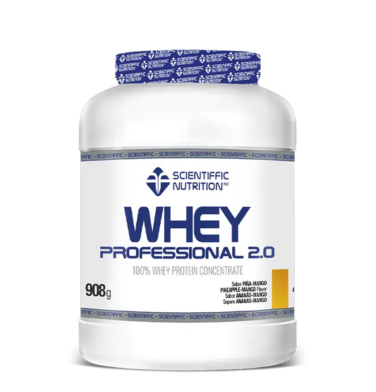 Scientiffic Nutrition Whey Professional 2.0 Ananas-Hand, 908g