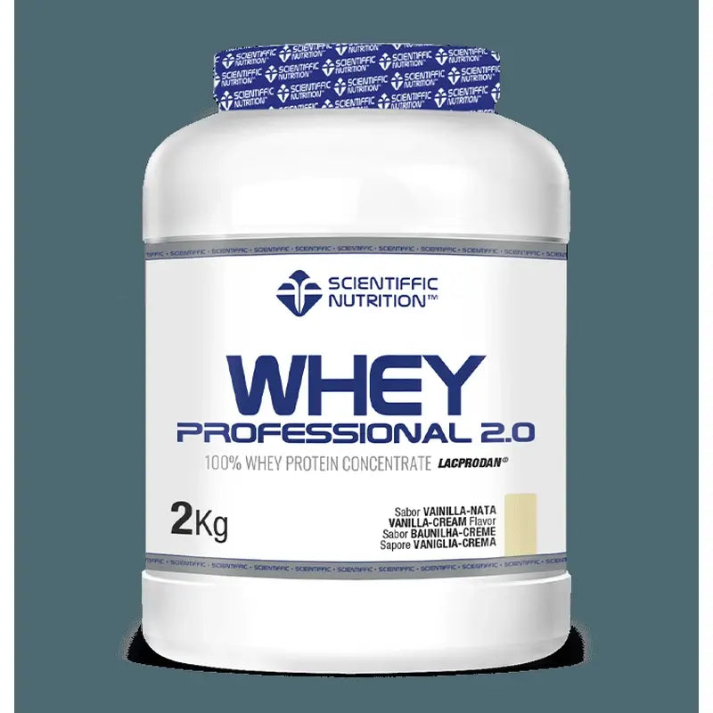 Scientiffic Nutrition Molke Professional 2.0 Vanille, 2000 Gramm