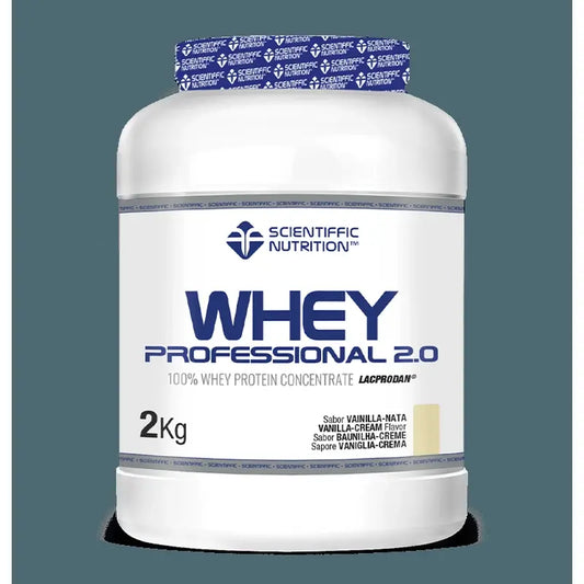 Scientiffic Nutrition Molke Professional 2.0 Vanille, 2000 Gramm