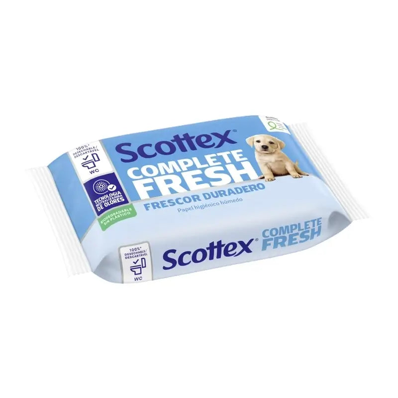 Scottex Fresh Wet Toilettenpapier, 38 Stück.