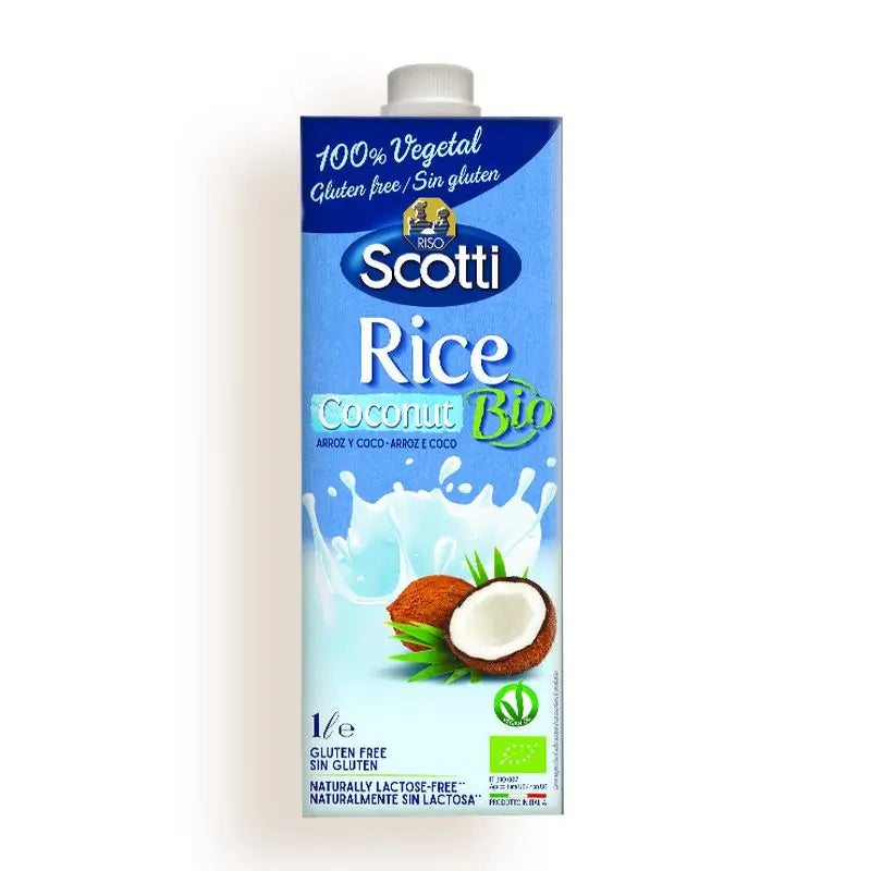 Scotti Gemüsereis & Kokosnuss Getränk 1L. Bio Sg Vegan**