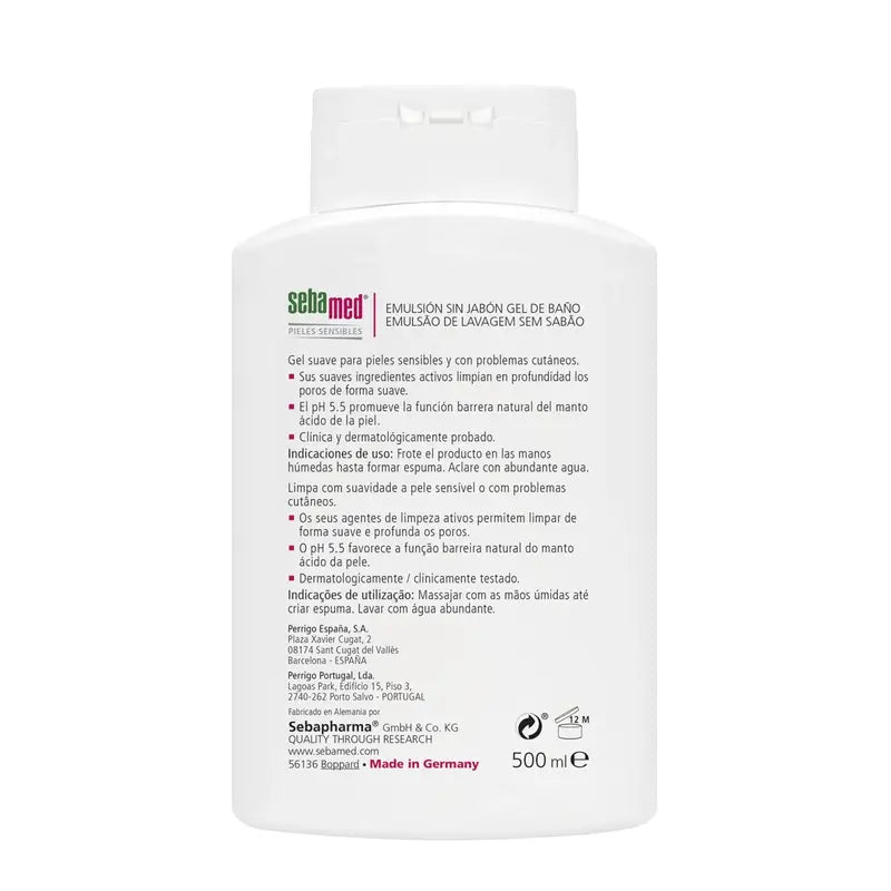SEBAMED Seifenfreies Emulsions-Badegel 500 ml