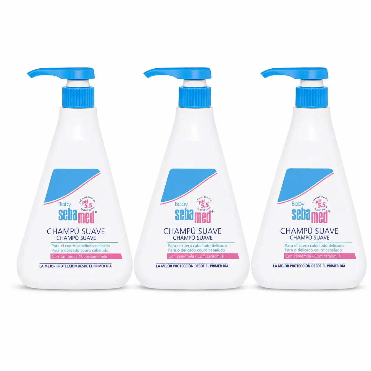Sebamed Baby Sanftes Shampoo 500 ml, 3er Pack