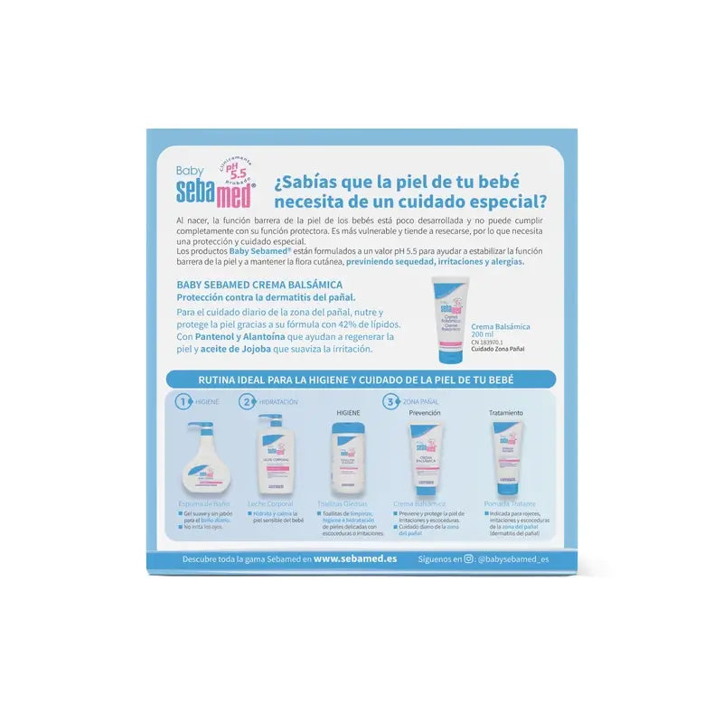 Sebamed Baby Duplo Balsamico-Creme, 200 ml