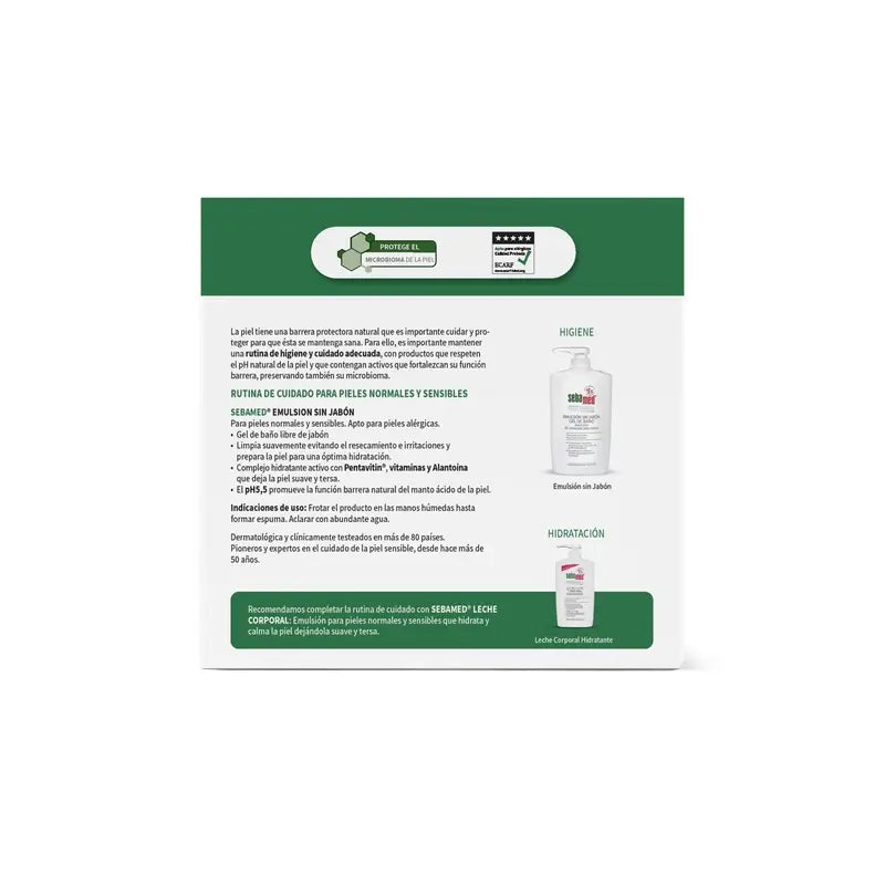 SEBAMED Seifenfreie Emulsion Duplo, 1500 ml