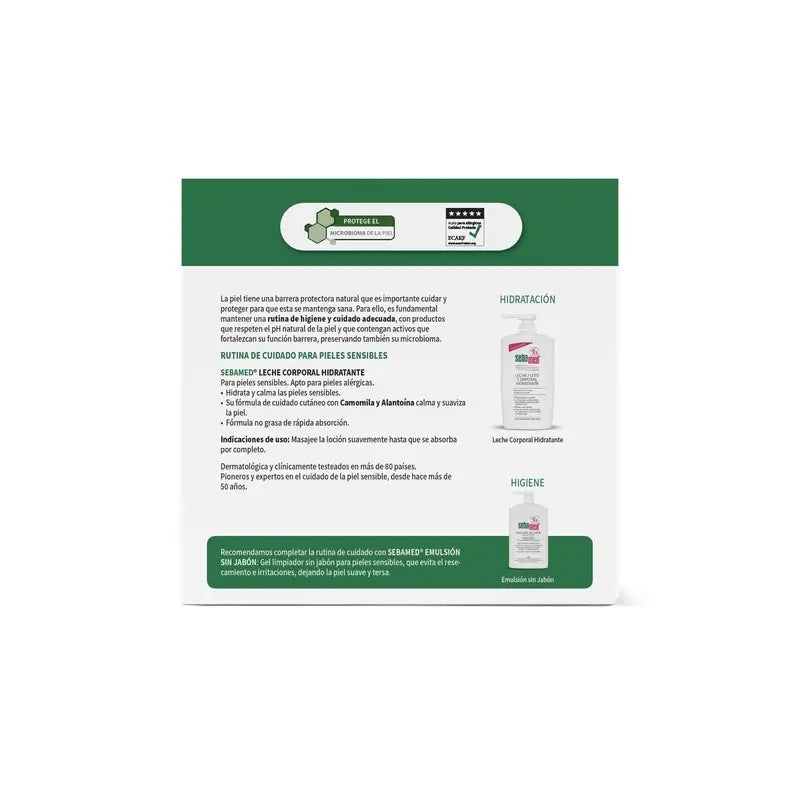 Sebamed Pack Körpermilch, 750 ml 2. St. mit 60% Rabatt