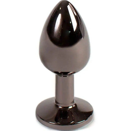 Secret Play Gunmetal Butt Plug Größe S 7 Cm