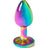 Secret Play Metall Butt Plug Multicolour Größe S 7 Cm