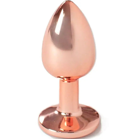 Secret Play Metall Butt Plug Rosa Gold Größe S 7 Cm