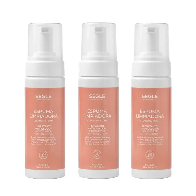 Segle Klinischer schäumender Reinigungsschaum, 3x150 ml