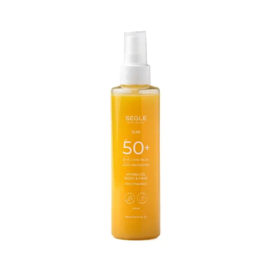 Segle Zwei-Phasen-Sonnenspray für Körper und Haar SPF50+, 200 ml